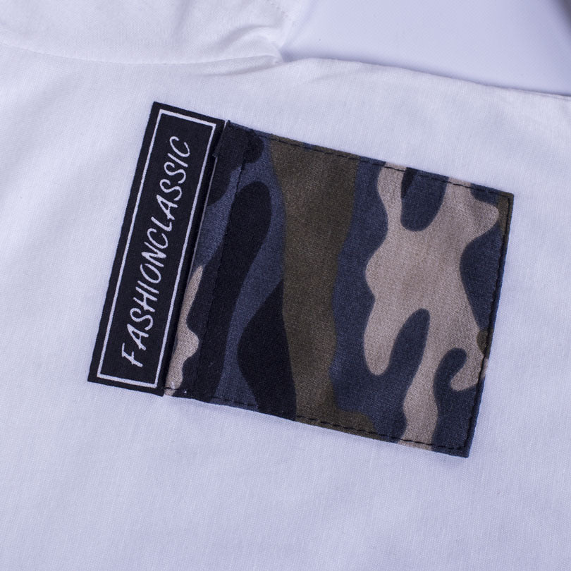 Costume de sport garçon camouflage 