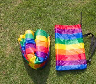 Sofá inflable Lazy Bag Camping Air Bed Lounger 