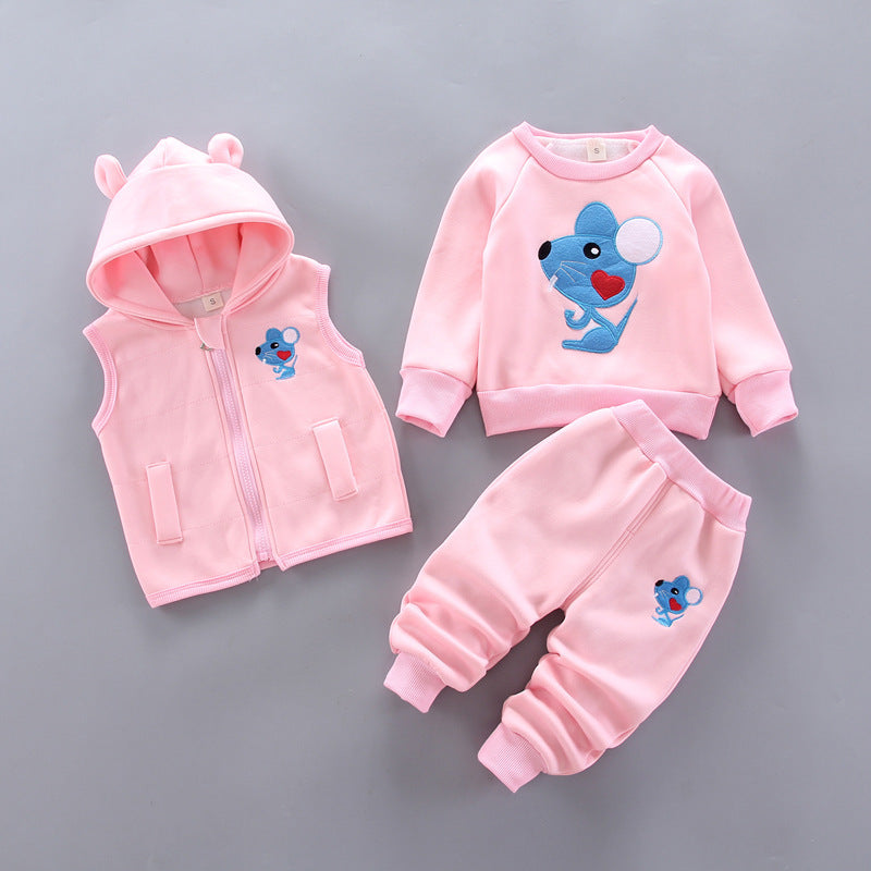 Costume trois pièces épais enfant
