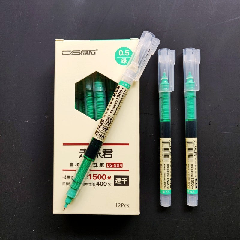 Dianshi Rollerball Straight Liquid Stylo gel à séchage rapide