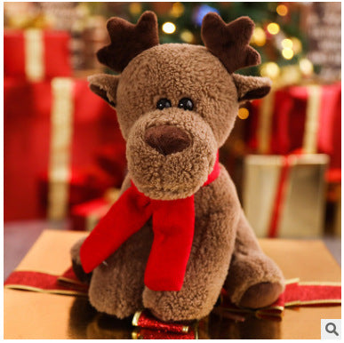 Bonhomme de neige Ragdoll peluche wapiti poupée cadeau de noël