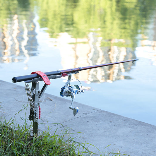 Soporte para aparejos de caña de pescar en ángulo, soporte de pesca de acero antioxidante, soporte para caña, aparejos de pesca