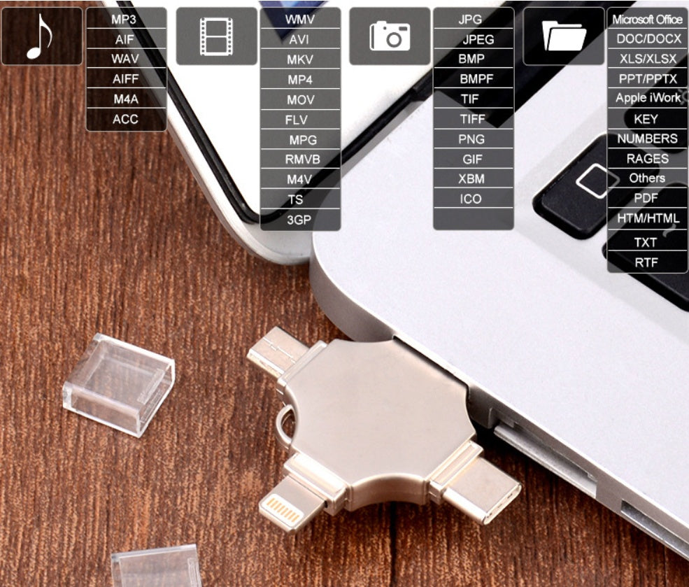 Disco U de metal para teléfono móvil