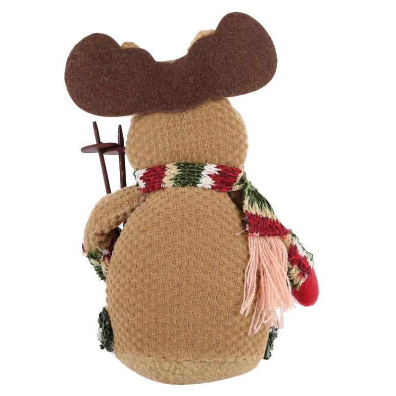 Elan de Noël Père Noël Bonhomme de neige Décorations de Noël