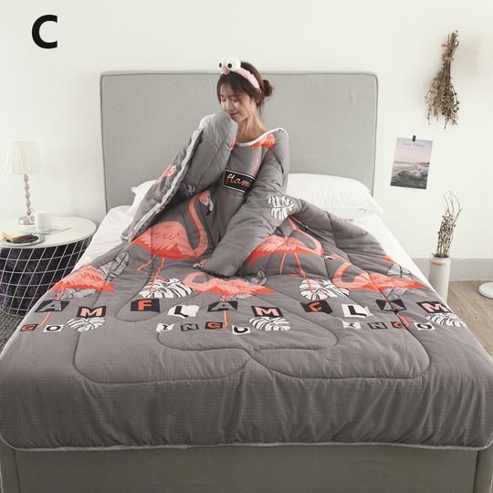 Couette d'hiver paresseuse avec manches