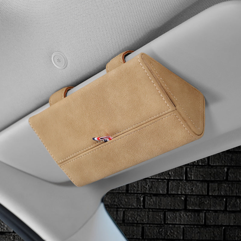 Caja de almacenamiento de gafas de coche