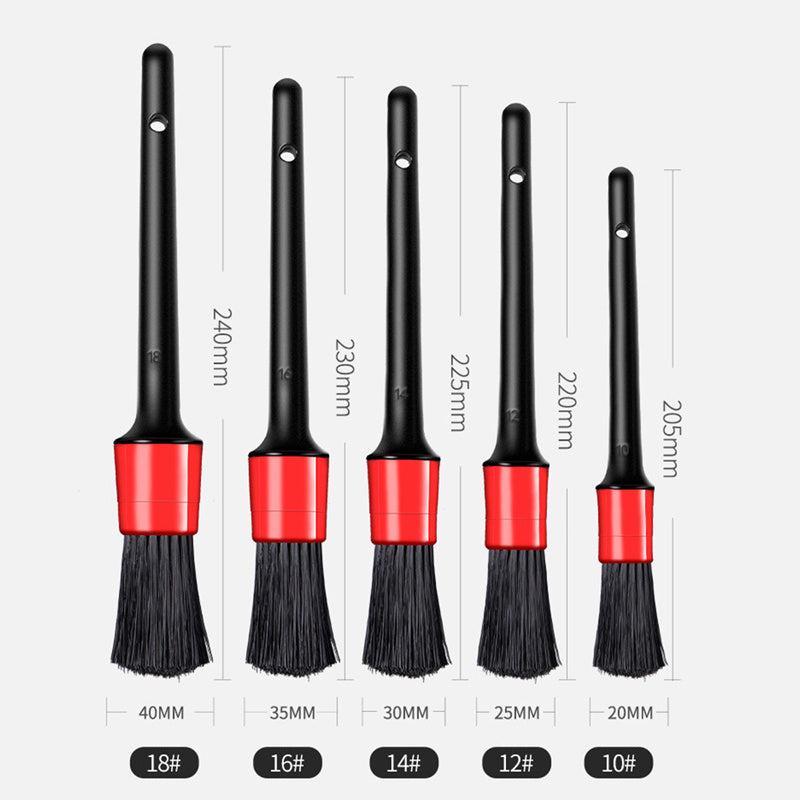 Brosse de lavage fine, brosse de détail de beauté, climatiseur