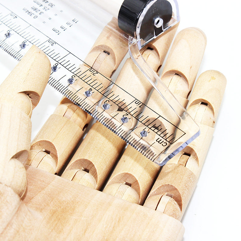 Regla rodante Regla de traducción de diseño de dibujo multifuncional