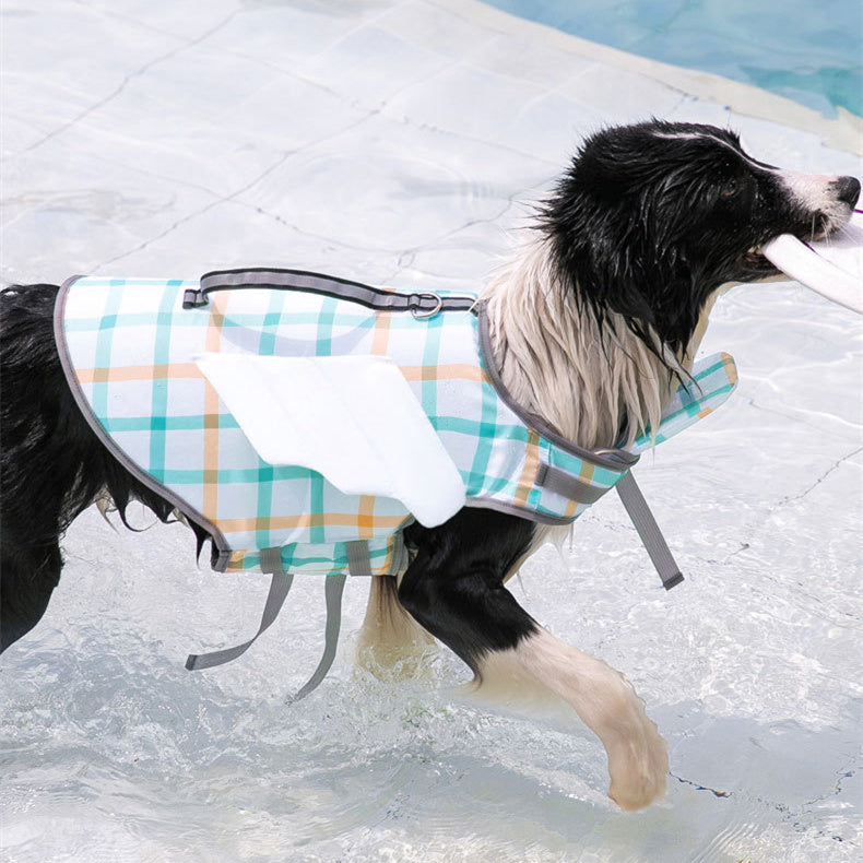Chaleco salvavidas para natación de mascotas para perros pequeños, medianos y grandes