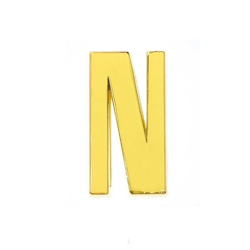 Accessoires de 26 lettres anglaises de 18 mm avec perles