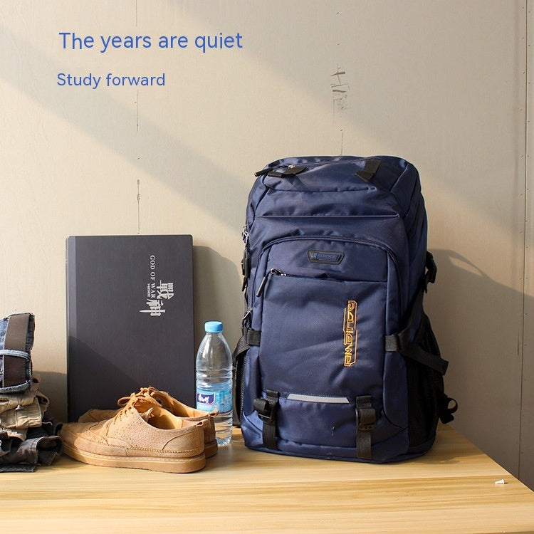 Mochila al aire libre del equipaje del viaje del hombro del doble de la capacidad grande 50L