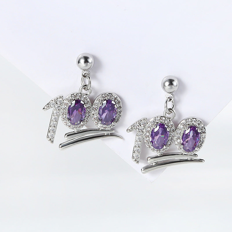 Clou d'oreille de personnalité de mode multi-style