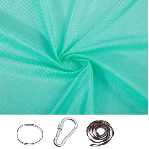 Hamaca columpio interior y exterior de algodón para niños, para acurrucarse hasta terapia sensorial infantil, paquete elástico suave, asiento estable