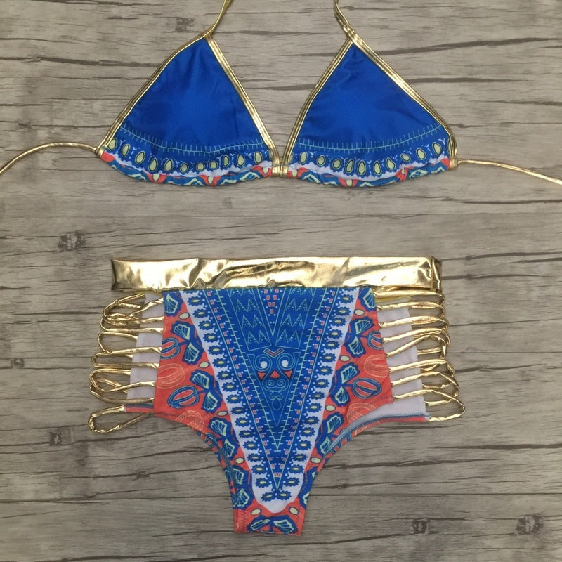 Bikini bronzant européen, américain et sud-africain