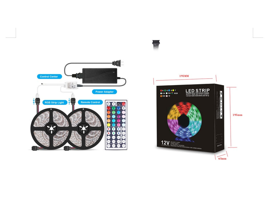 Tira de luz LED RGB 5050