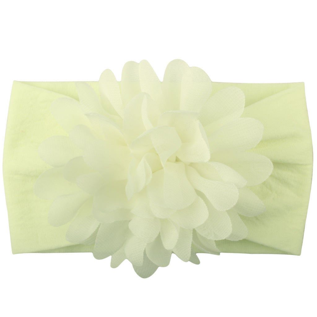 Bandeau créatif en mousseline de soie, accessoires pour cheveux de bébé, bandeau de princesse mignon
