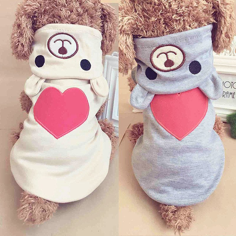 Vêtements d'été pour animaux de compagnie, ours d'amour, vêtements de transformation, vêtements pour animaux de compagnie 