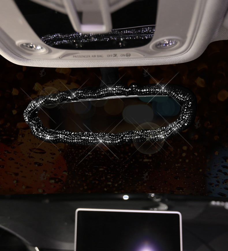 Couvre-volant en diamant strass cristaux couvre-volant artisanal de voiture