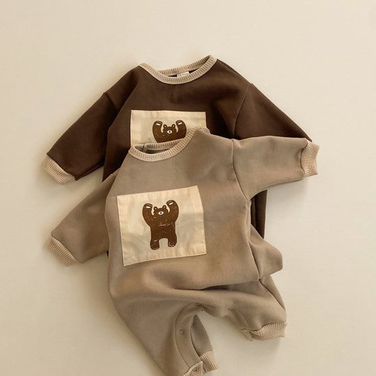 Vêtements une pièce de garde du corps pour bébés, Version coréenne, pour garçons et filles