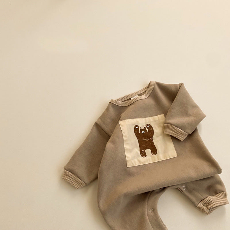 Vêtements une pièce de garde du corps pour bébés, Version coréenne, pour garçons et filles