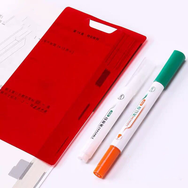 Ensemble de stylos d'examen surligneur effaçable
