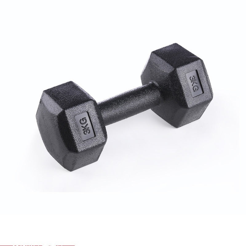 Haltères pour hommes, entraînement musculaire des bras, haltères caoutchoutés pour la maison, équipement de Fitness pour femmes