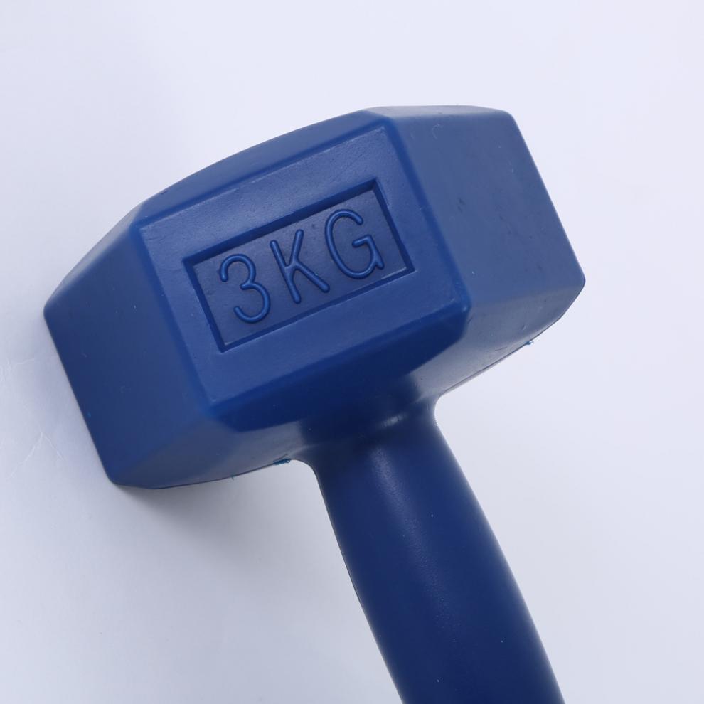 Señoras Gimnasio Aeróbicos Relleno Arena Hexágono Mancuerna