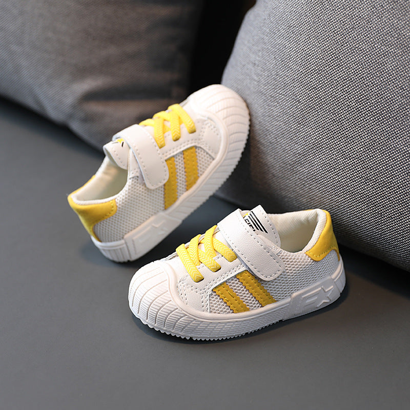 Chaussures de bébé pour hommes et femmes, chaussures légères à semelles souples pour tout-petits
