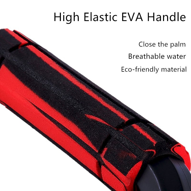 Je tape un équipement de fitness domestique avec support push-up