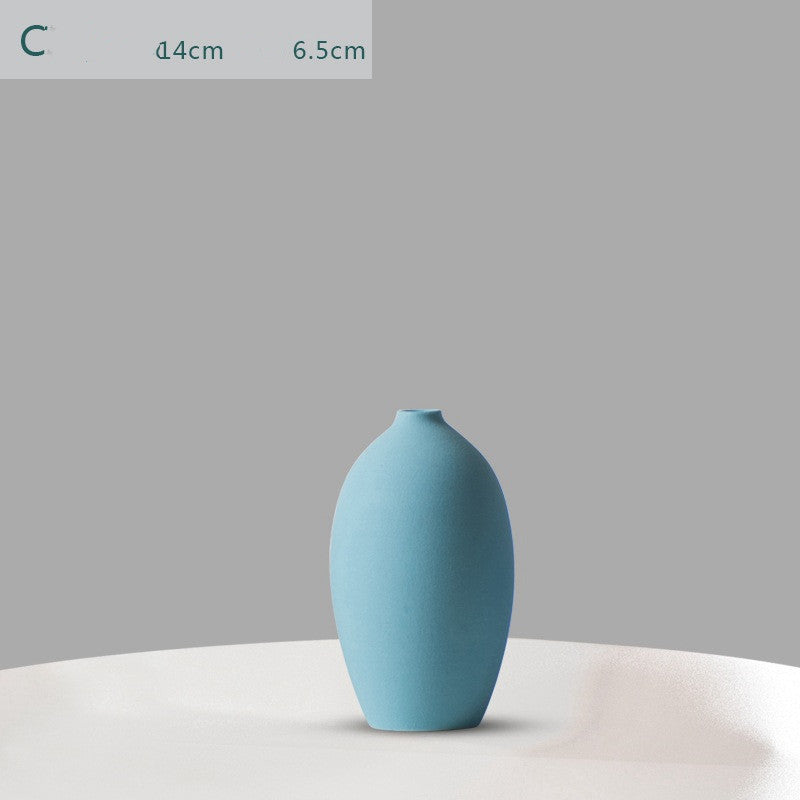 Vases en céramique créatifs pour accessoires de décoration de salon