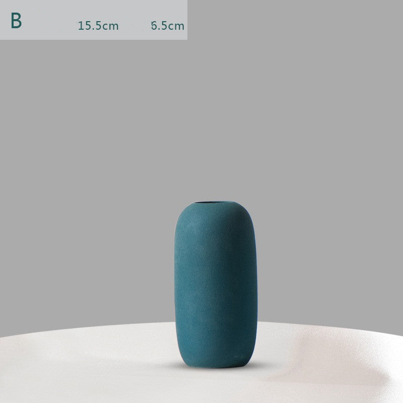 Vases en céramique créatifs pour accessoires de décoration de salon