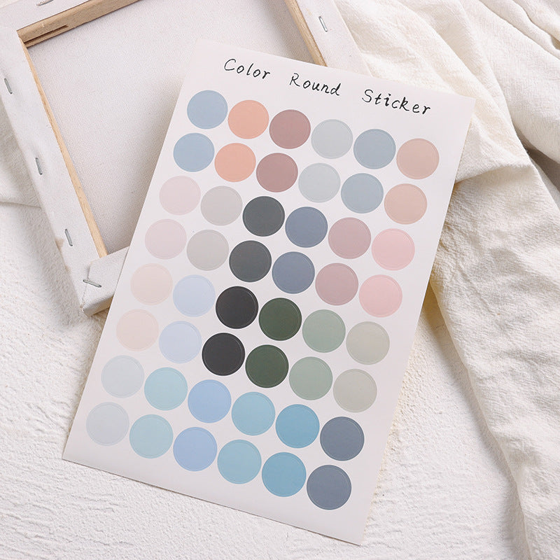 Autocollant de scellage, autocollant de photo de carte de livre à main