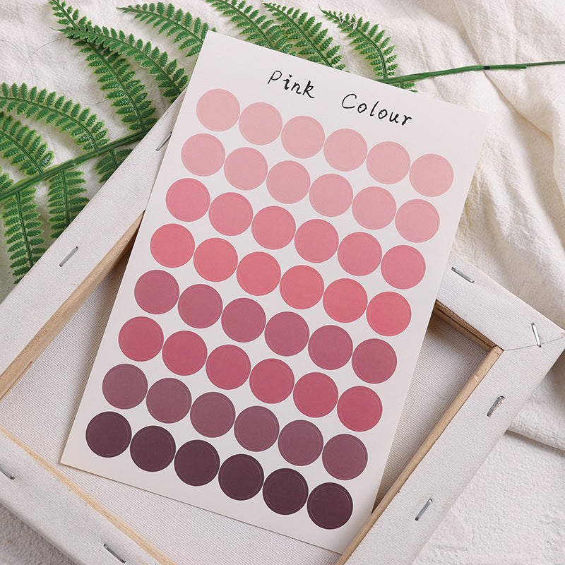 Autocollant de scellage, autocollant de photo de carte de livre à main