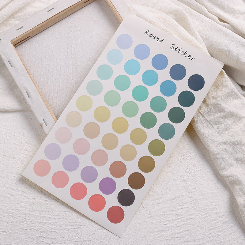 Autocollant de scellage, autocollant de photo de carte de livre à main