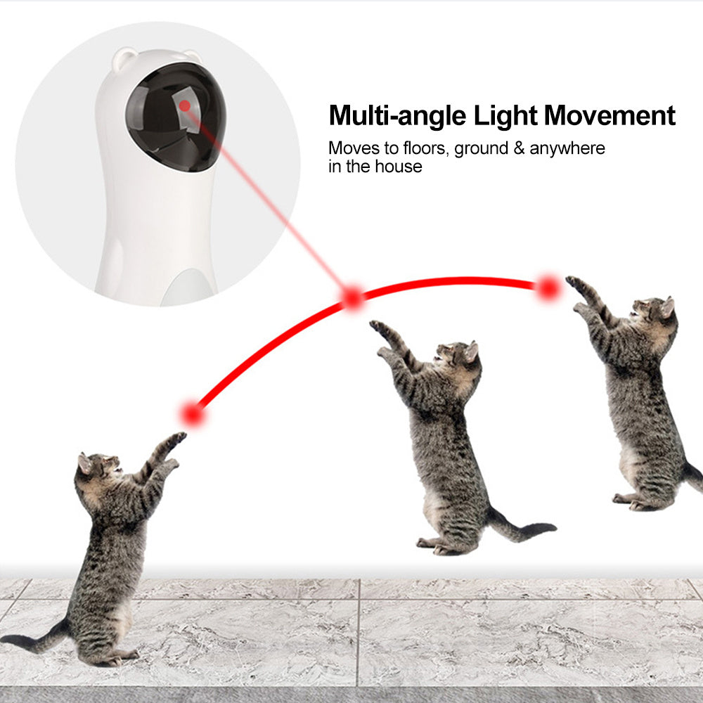 Jouet automatique de chat de laser ours jouet de chat de laser LED jouet de chat de chat de laser rouge
