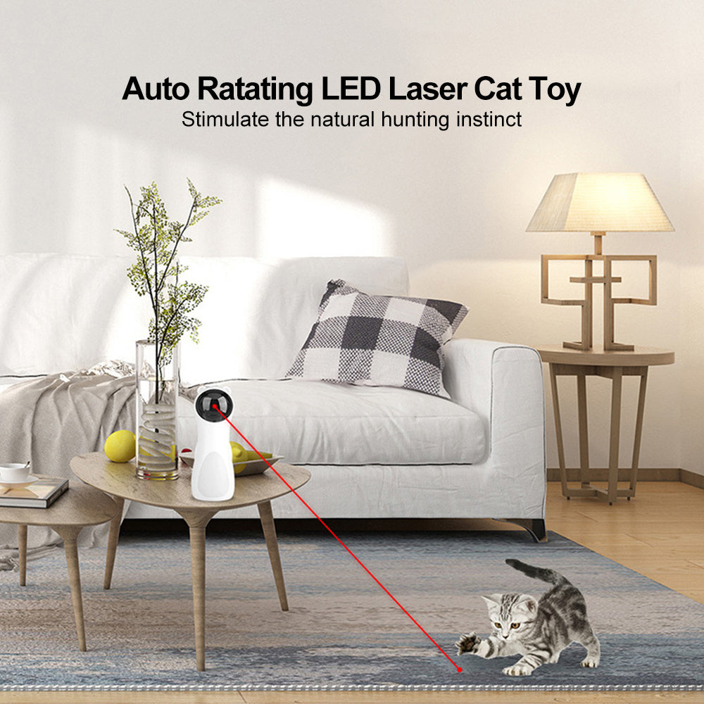 Jouet automatique de chat de laser ours jouet de chat de laser LED jouet de chat de chat de laser rouge