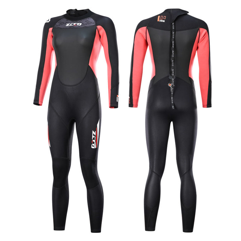 Maillot de bain épais et chaud pour plongée en apnée et surf