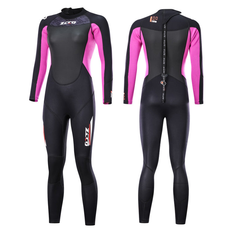 Maillot de bain épais et chaud pour plongée en apnée et surf