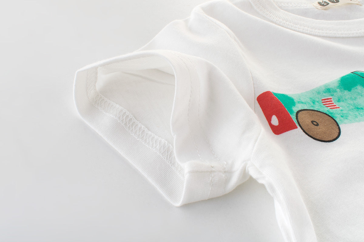 Vêtements pour enfants, T-shirt à manches courtes pour garçons, vêtements de marque à la mode
