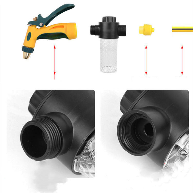 Dispositif moussant de nettoyage de bombe aérosol de lavage de voiture