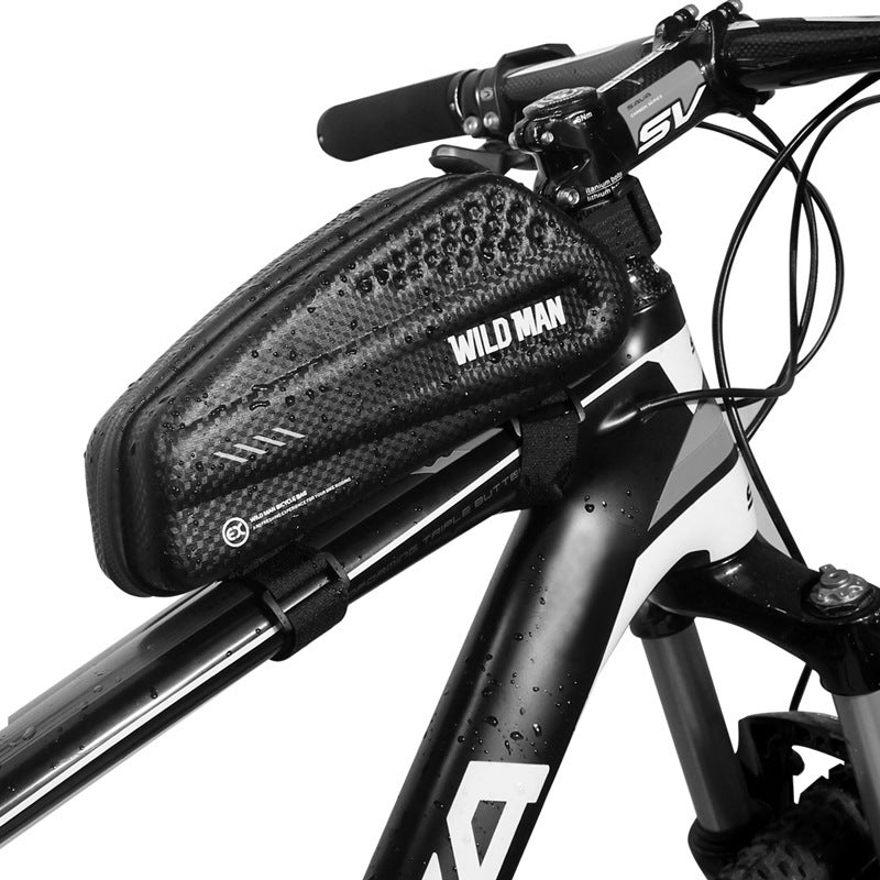 Sac de selle de vélo de route à coque rigide, accessoires d'équipement d'équitation de VTT