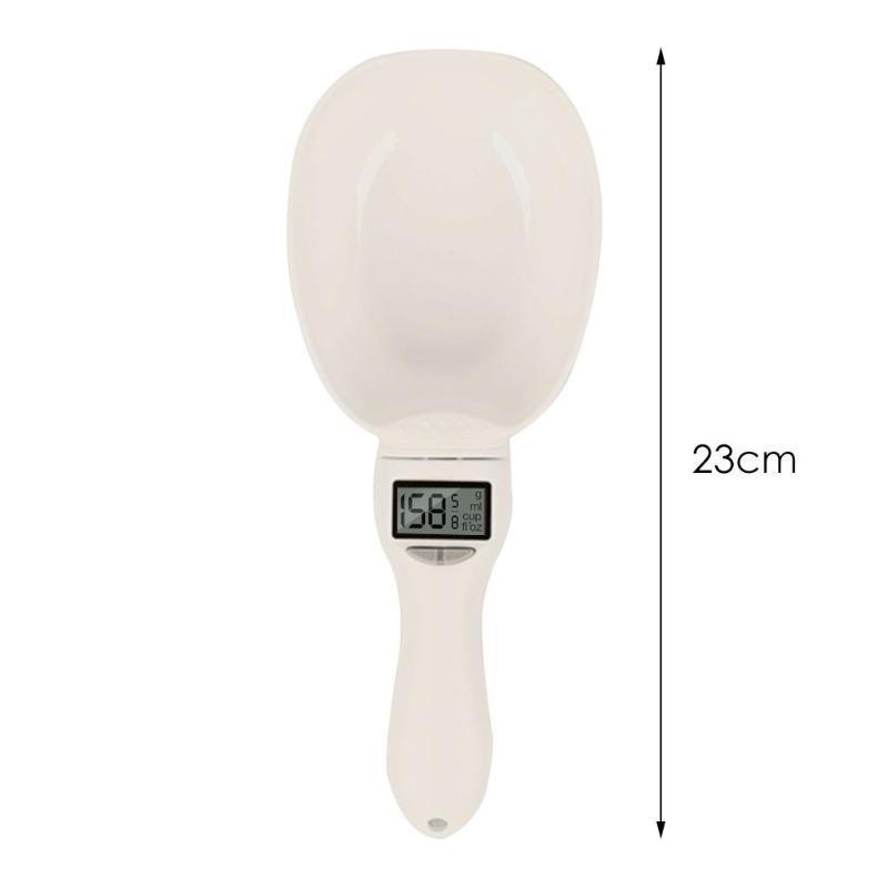 Cuillère de pesée électronique pour aliments pour animaux de compagnie