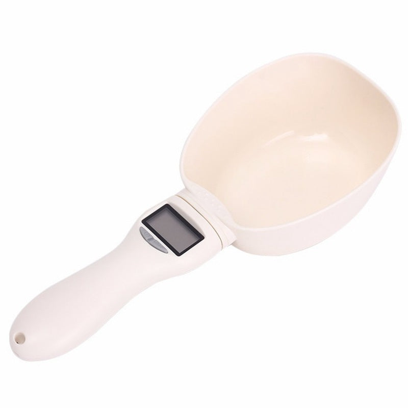Cuillère de pesée électronique pour aliments pour animaux de compagnie