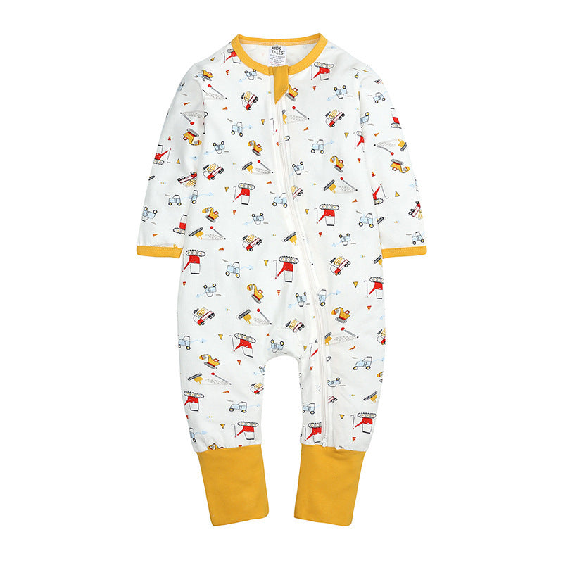 Barboteuse en coton pour bébé, vêtements pour nouveau-né