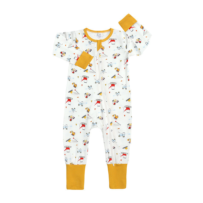 Barboteuse en coton pour bébé, vêtements pour nouveau-né