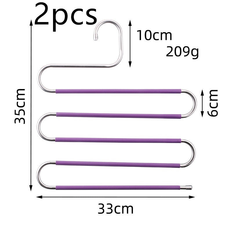 Perchero mágico antideslizante para pantalones de casa tipo S