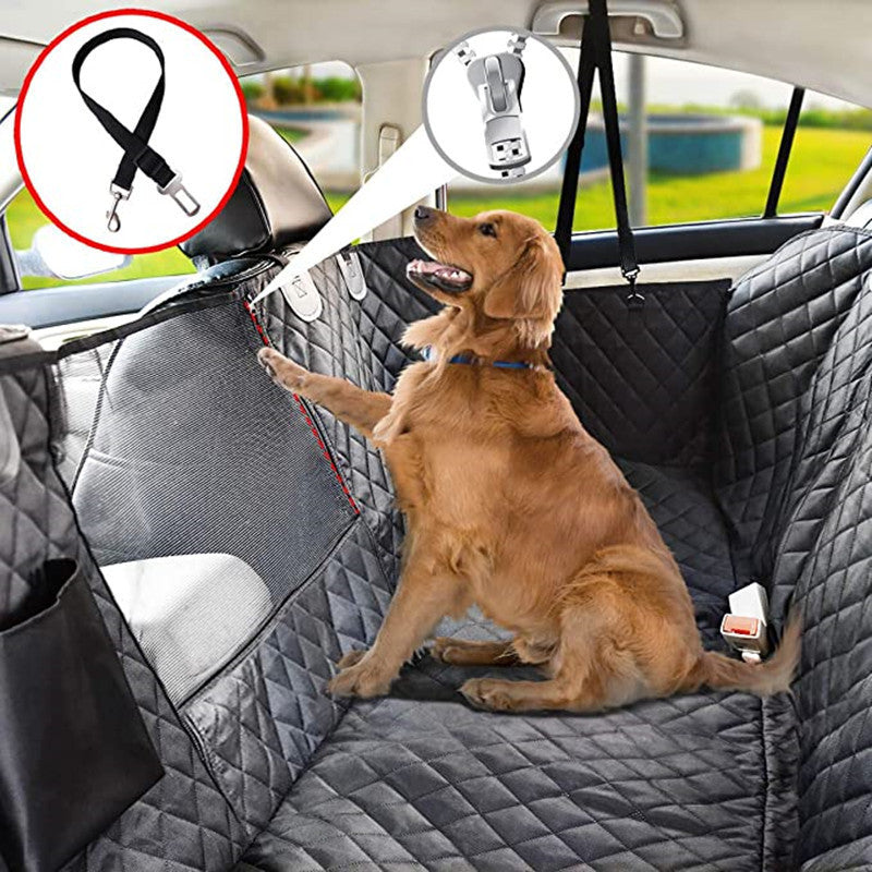 Cubierta de asiento para mascota para coche, impermeable y resistente a los arañazos, para ventana de malla de coche, suministros para mascotas