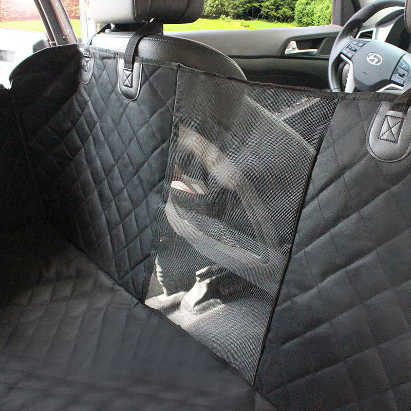 Cubierta de asiento para mascota para coche, impermeable y resistente a los arañazos, para ventana de malla de coche, suministros para mascotas