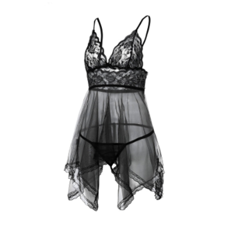 Lencería sexy Camisón con abertura delantera y lencería sexy