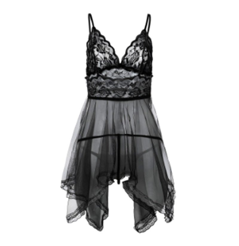 Lencería sexy Camisón con abertura delantera y lencería sexy